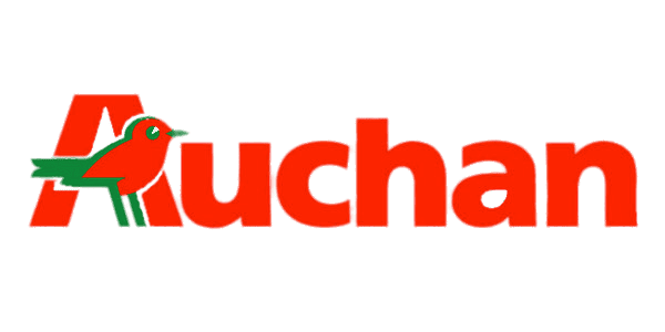 Logo d'Auchan, client de Videor