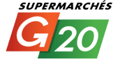 Logo de Supermarchés G20, client de Videor